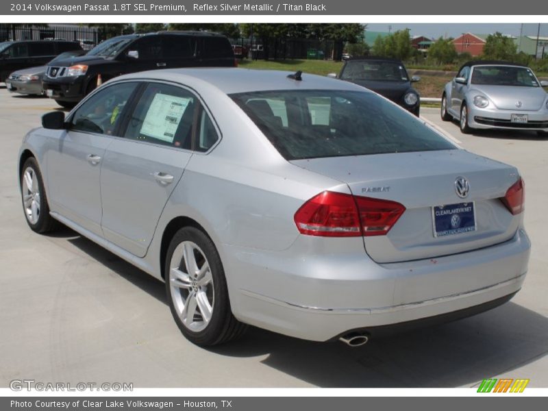 Reflex Silver Metallic / Titan Black 2014 Volkswagen Passat 1.8T SEL Premium