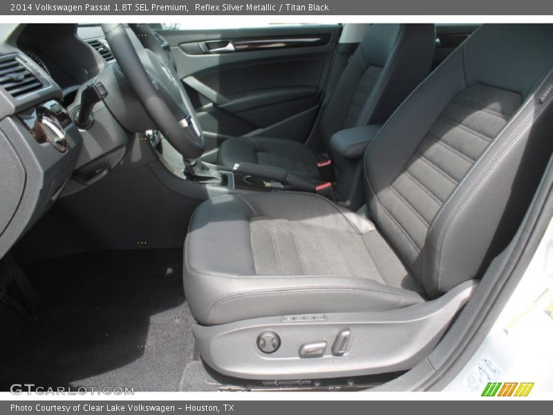Reflex Silver Metallic / Titan Black 2014 Volkswagen Passat 1.8T SEL Premium