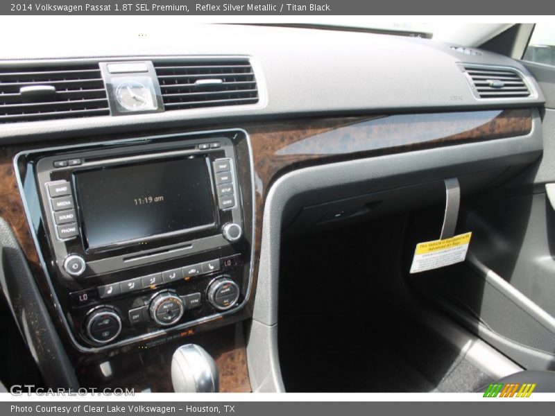 Reflex Silver Metallic / Titan Black 2014 Volkswagen Passat 1.8T SEL Premium