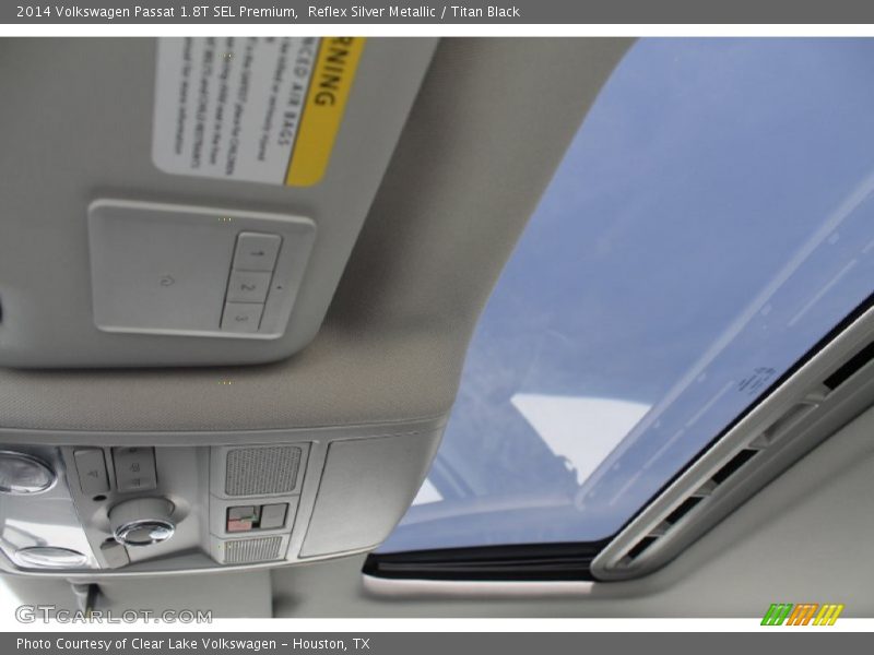 Reflex Silver Metallic / Titan Black 2014 Volkswagen Passat 1.8T SEL Premium