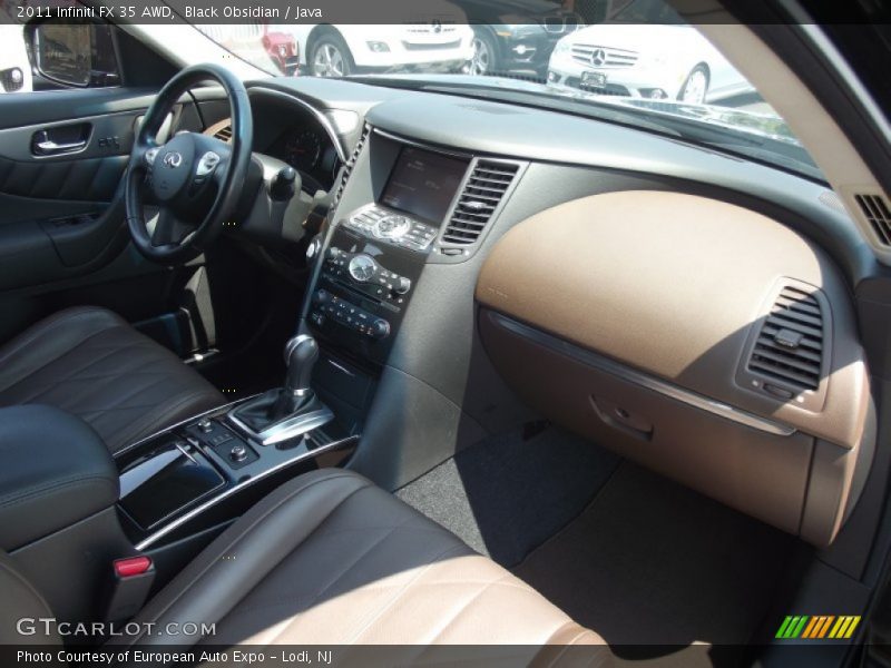 Black Obsidian / Java 2011 Infiniti FX 35 AWD