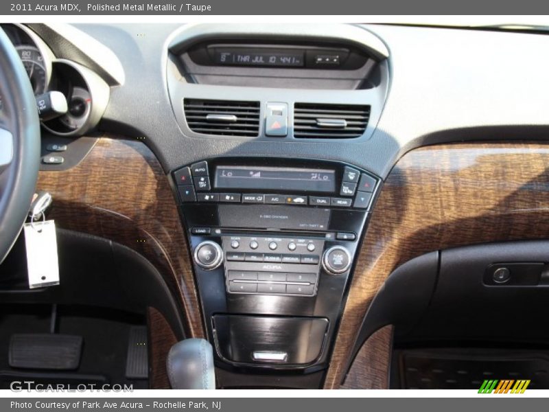 Polished Metal Metallic / Taupe 2011 Acura MDX