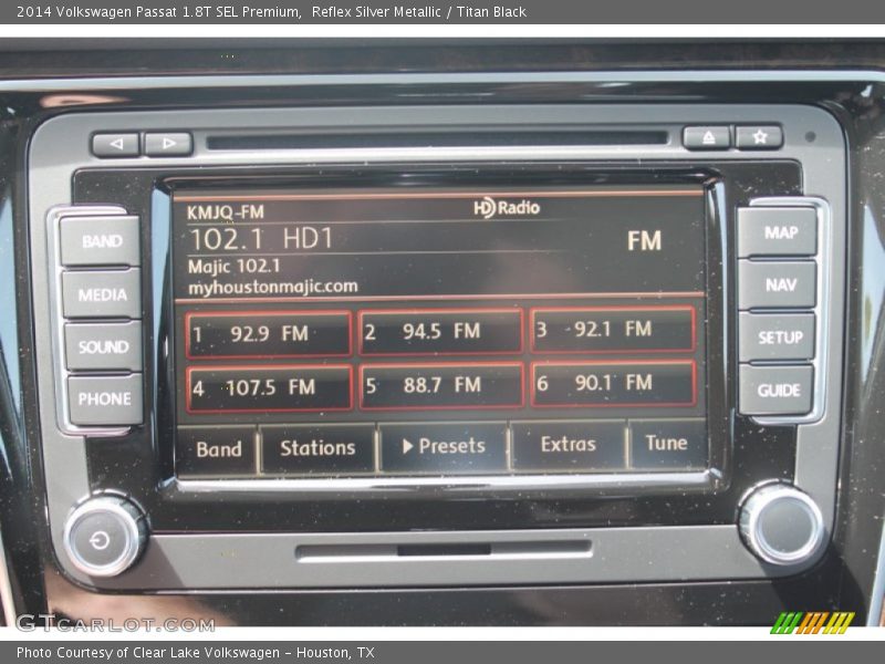 Reflex Silver Metallic / Titan Black 2014 Volkswagen Passat 1.8T SEL Premium