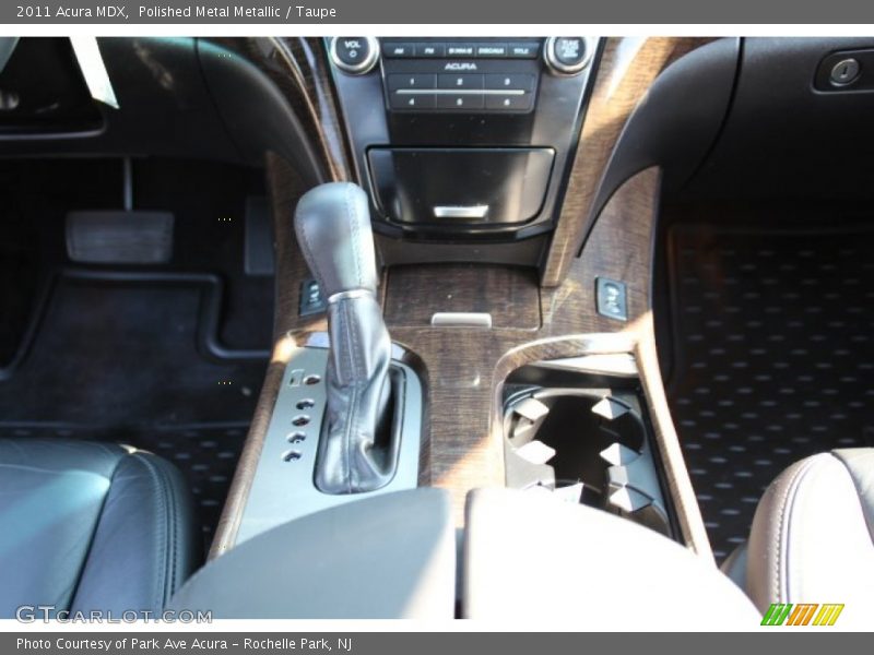 Polished Metal Metallic / Taupe 2011 Acura MDX