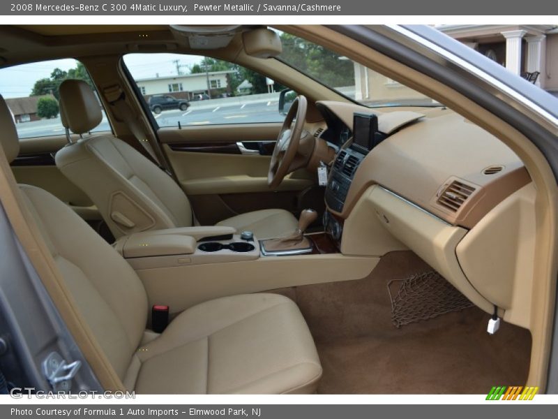 Pewter Metallic / Savanna/Cashmere 2008 Mercedes-Benz C 300 4Matic Luxury