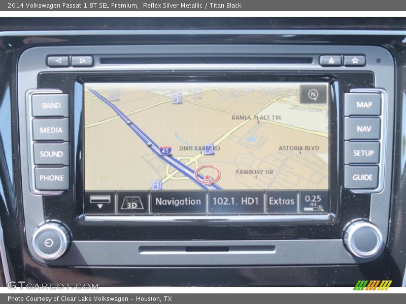 Reflex Silver Metallic / Titan Black 2014 Volkswagen Passat 1.8T SEL Premium