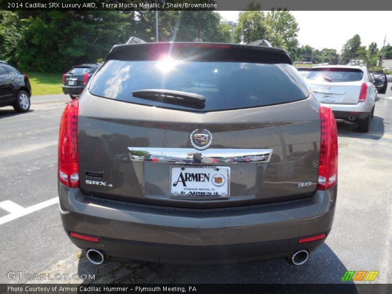 Terra Mocha Metallic / Shale/Brownstone 2014 Cadillac SRX Luxury AWD