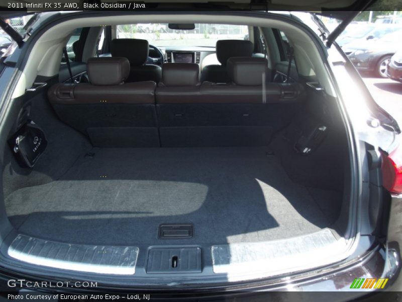 Black Obsidian / Java 2011 Infiniti FX 35 AWD