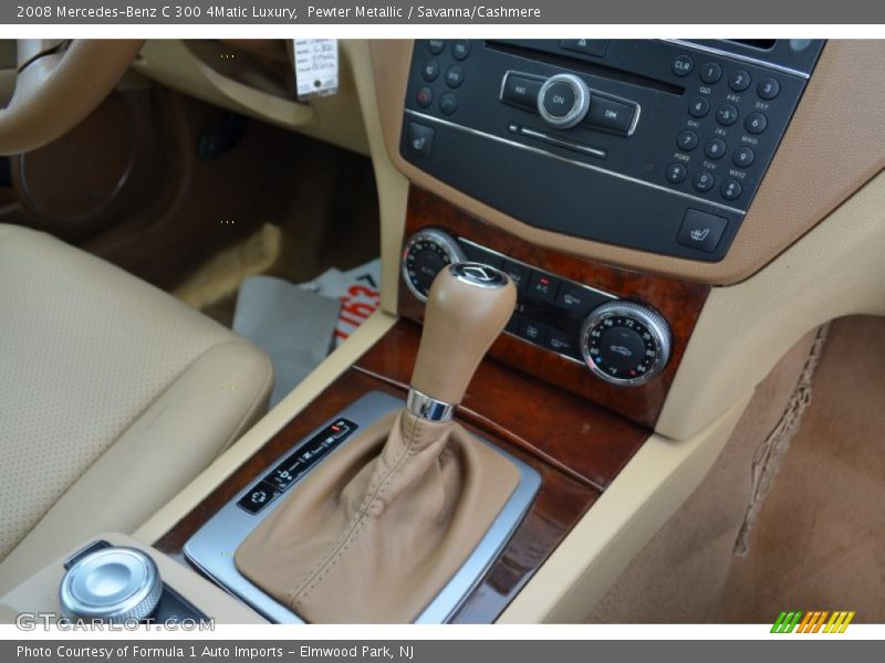 Pewter Metallic / Savanna/Cashmere 2008 Mercedes-Benz C 300 4Matic Luxury