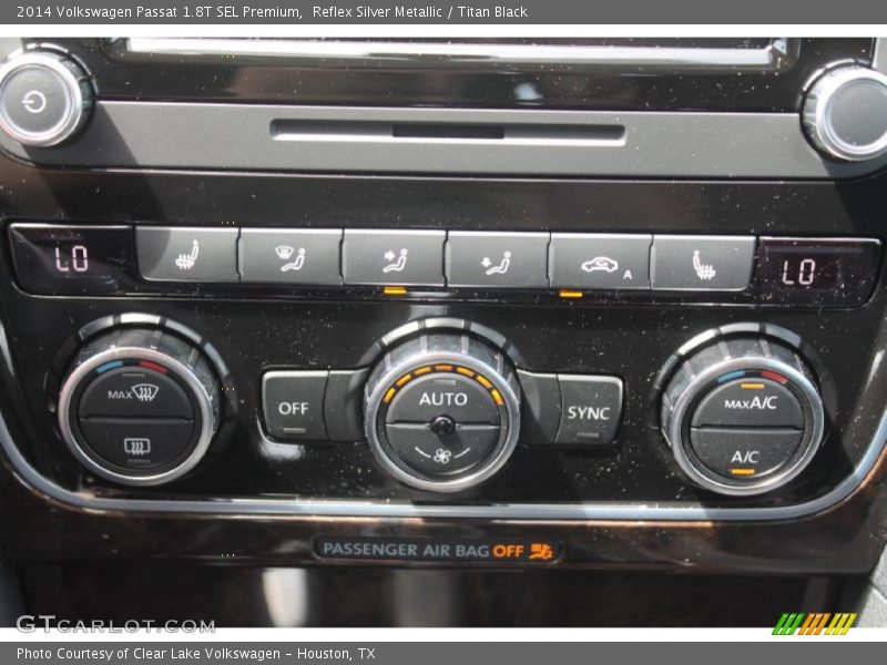 Reflex Silver Metallic / Titan Black 2014 Volkswagen Passat 1.8T SEL Premium