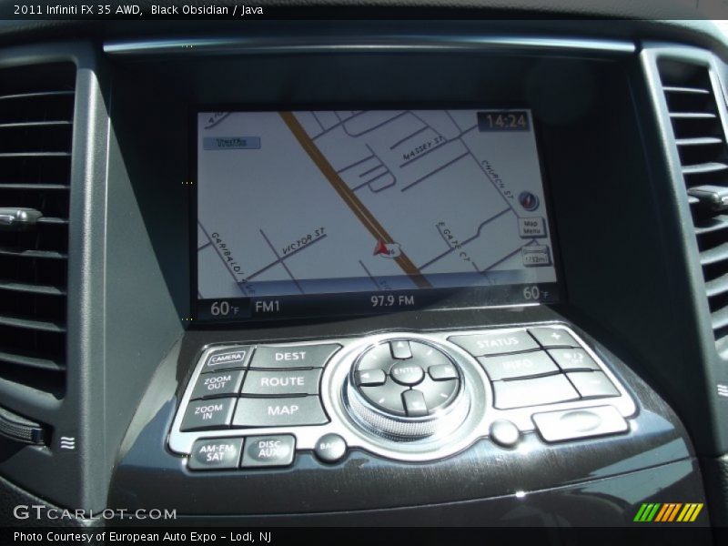 Black Obsidian / Java 2011 Infiniti FX 35 AWD