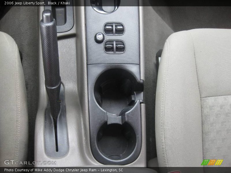 Black / Khaki 2006 Jeep Liberty Sport