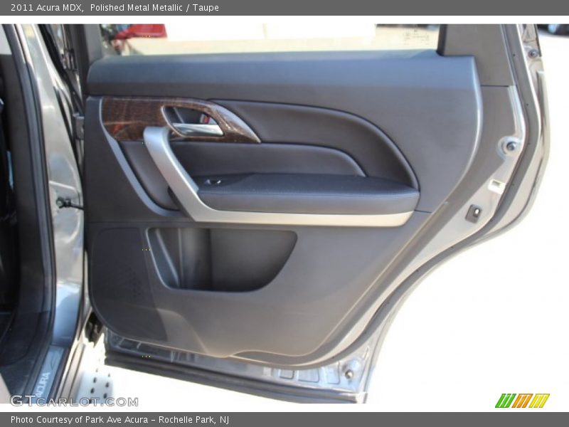 Polished Metal Metallic / Taupe 2011 Acura MDX