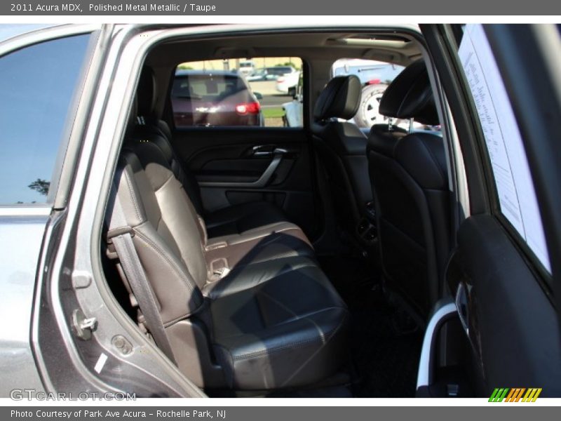 Polished Metal Metallic / Taupe 2011 Acura MDX
