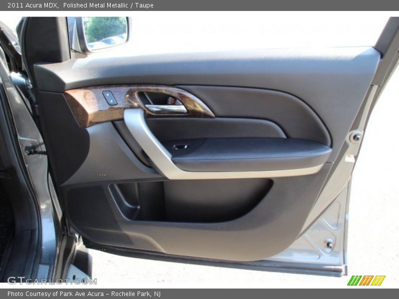 Polished Metal Metallic / Taupe 2011 Acura MDX