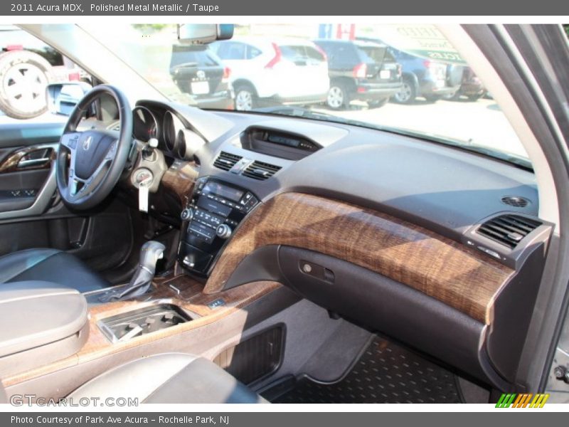 Polished Metal Metallic / Taupe 2011 Acura MDX