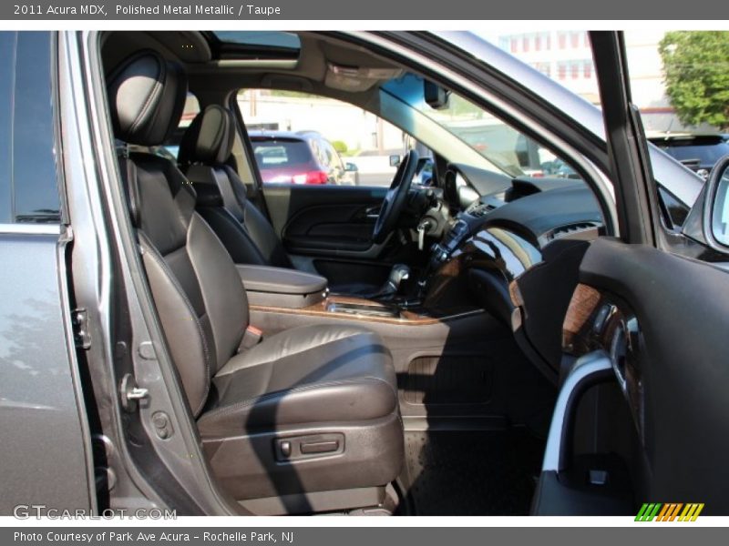 Polished Metal Metallic / Taupe 2011 Acura MDX