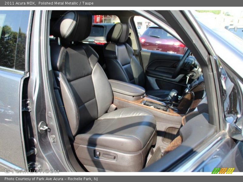 Polished Metal Metallic / Taupe 2011 Acura MDX