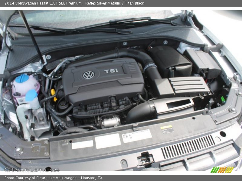 Reflex Silver Metallic / Titan Black 2014 Volkswagen Passat 1.8T SEL Premium