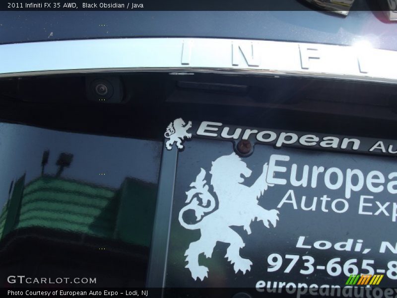 Black Obsidian / Java 2011 Infiniti FX 35 AWD