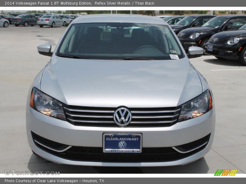 Reflex Silver Metallic / Titan Black 2014 Volkswagen Passat 1.8T Wolfsburg Edition