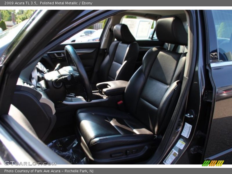 Polished Metal Metallic / Ebony 2009 Acura TL 3.5