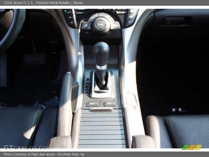 Polished Metal Metallic / Ebony 2009 Acura TL 3.5