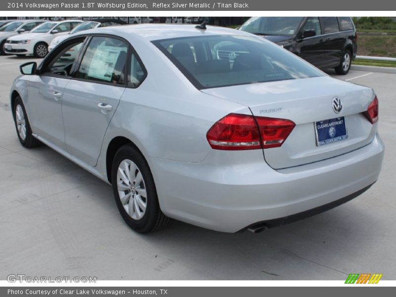 Reflex Silver Metallic / Titan Black 2014 Volkswagen Passat 1.8T Wolfsburg Edition