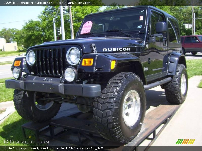 Black / Dark Slate Gray 2005 Jeep Wrangler Rubicon 4x4