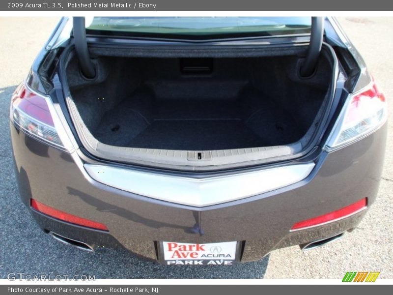 Polished Metal Metallic / Ebony 2009 Acura TL 3.5