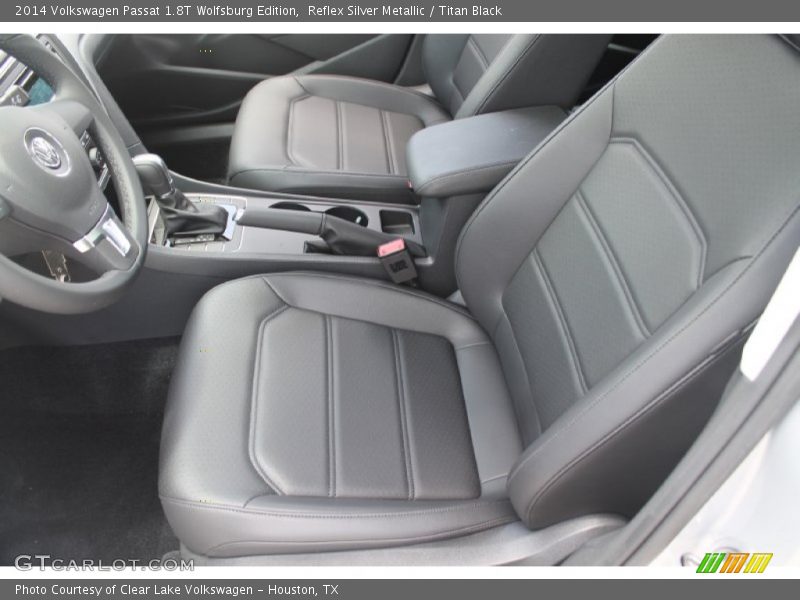 Reflex Silver Metallic / Titan Black 2014 Volkswagen Passat 1.8T Wolfsburg Edition