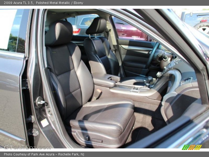 Polished Metal Metallic / Ebony 2009 Acura TL 3.5