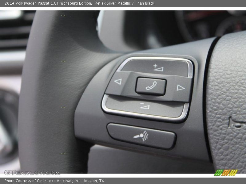 Reflex Silver Metallic / Titan Black 2014 Volkswagen Passat 1.8T Wolfsburg Edition