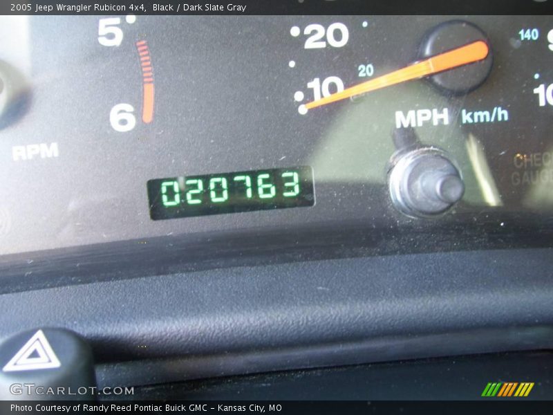 Black / Dark Slate Gray 2005 Jeep Wrangler Rubicon 4x4