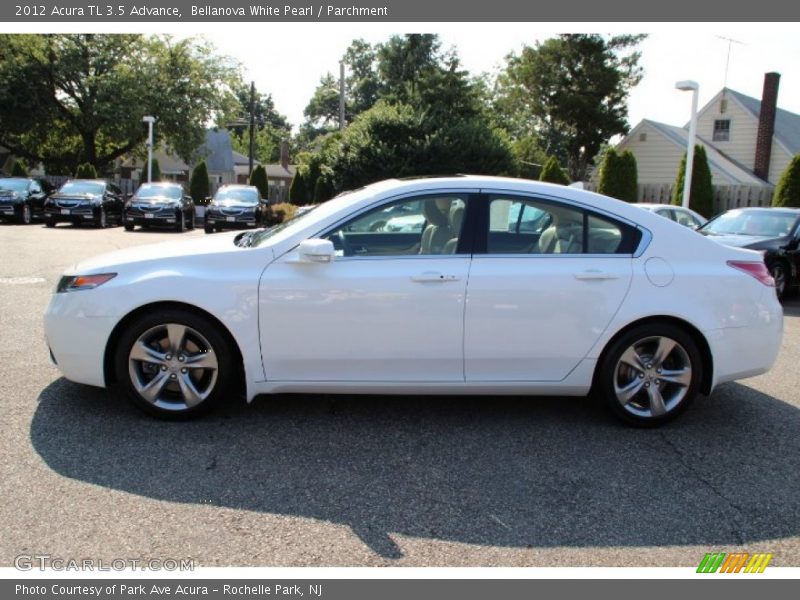 Bellanova White Pearl / Parchment 2012 Acura TL 3.5 Advance
