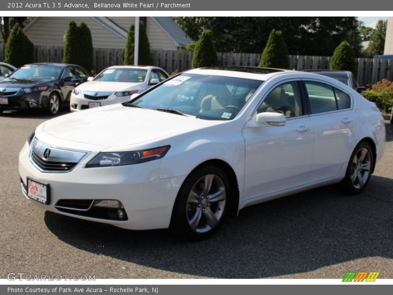 Bellanova White Pearl / Parchment 2012 Acura TL 3.5 Advance