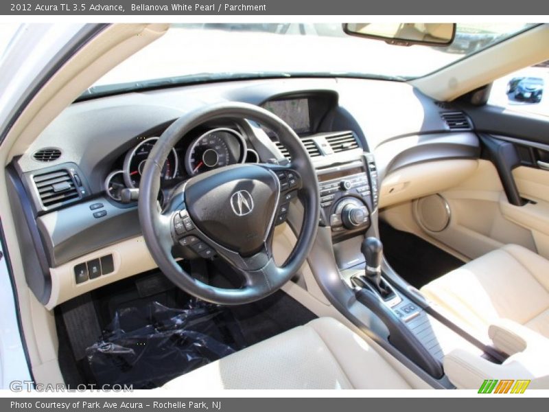 Bellanova White Pearl / Parchment 2012 Acura TL 3.5 Advance