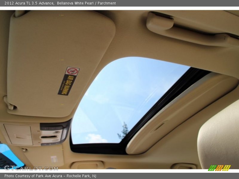 Bellanova White Pearl / Parchment 2012 Acura TL 3.5 Advance