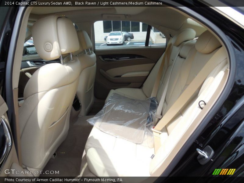 Black Raven / Light Cashmere/Medium Cashmere 2014 Cadillac CTS Luxury Sedan AWD