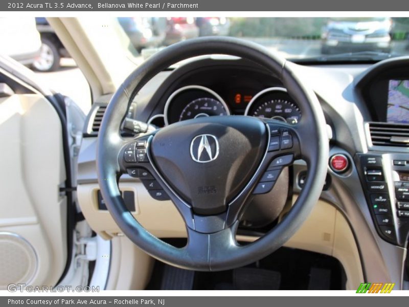 Bellanova White Pearl / Parchment 2012 Acura TL 3.5 Advance
