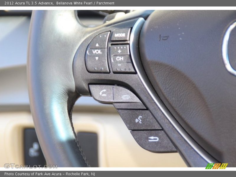 Bellanova White Pearl / Parchment 2012 Acura TL 3.5 Advance
