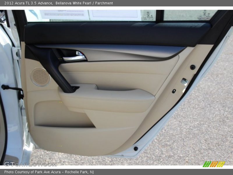 Bellanova White Pearl / Parchment 2012 Acura TL 3.5 Advance