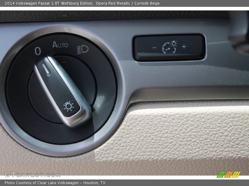 Opera Red Metallic / Cornsilk Beige 2014 Volkswagen Passat 1.8T Wolfsburg Edition