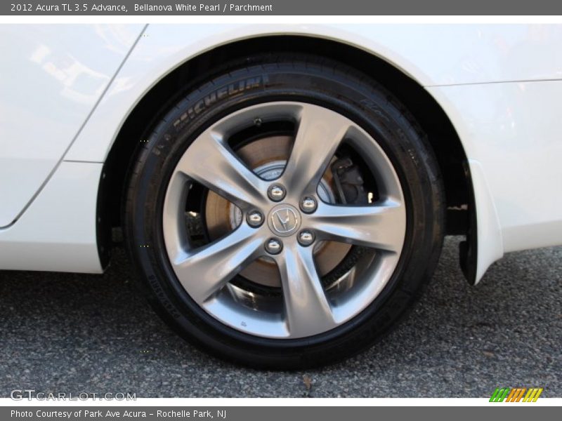 Bellanova White Pearl / Parchment 2012 Acura TL 3.5 Advance