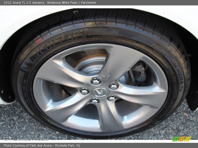 Bellanova White Pearl / Parchment 2012 Acura TL 3.5 Advance