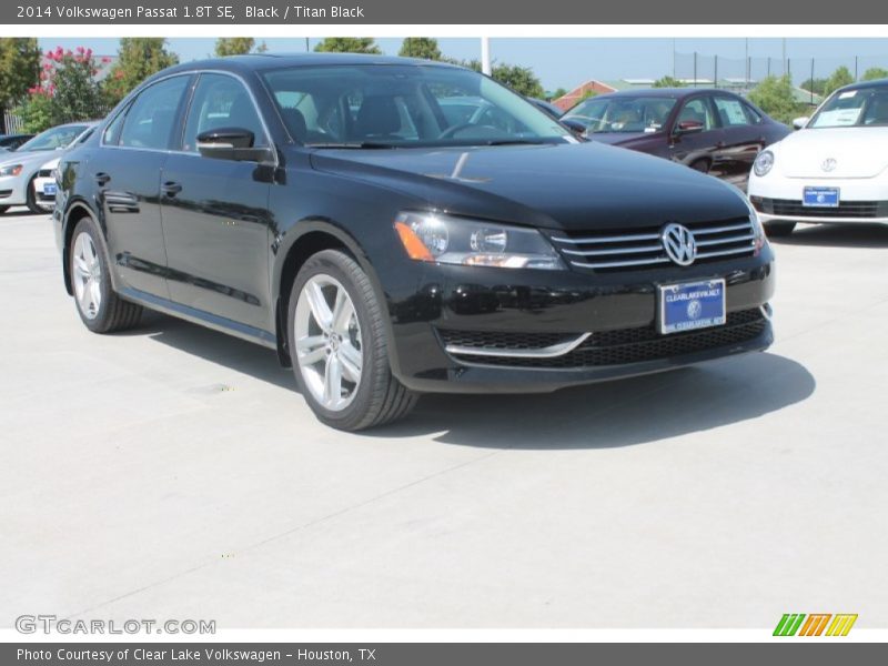 Black / Titan Black 2014 Volkswagen Passat 1.8T SE