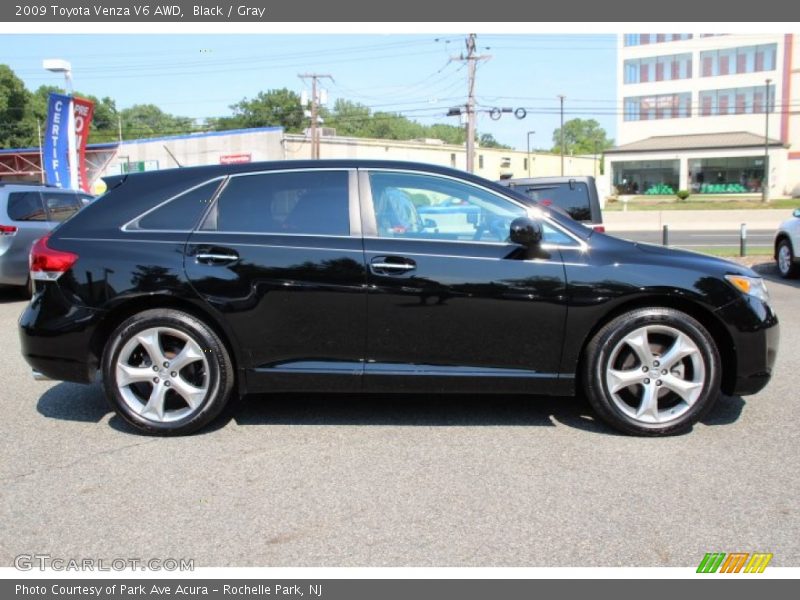 Black / Gray 2009 Toyota Venza V6 AWD