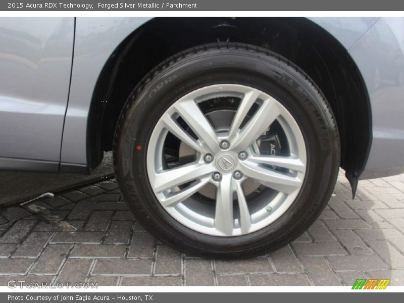 Forged Silver Metallic / Parchment 2015 Acura RDX Technology