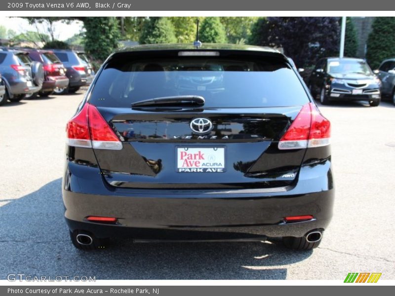 Black / Gray 2009 Toyota Venza V6 AWD