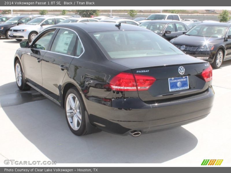 Black / Titan Black 2014 Volkswagen Passat 1.8T SE